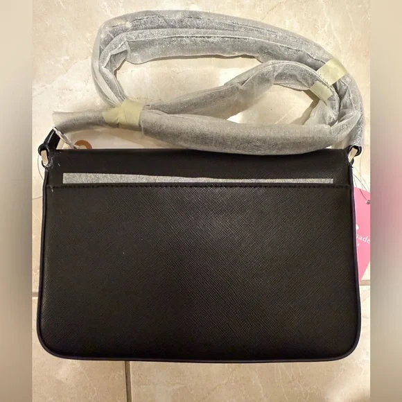 Kate Spade NWT Sadie Envelope Mini Crossbody black - Picture 3 of 5